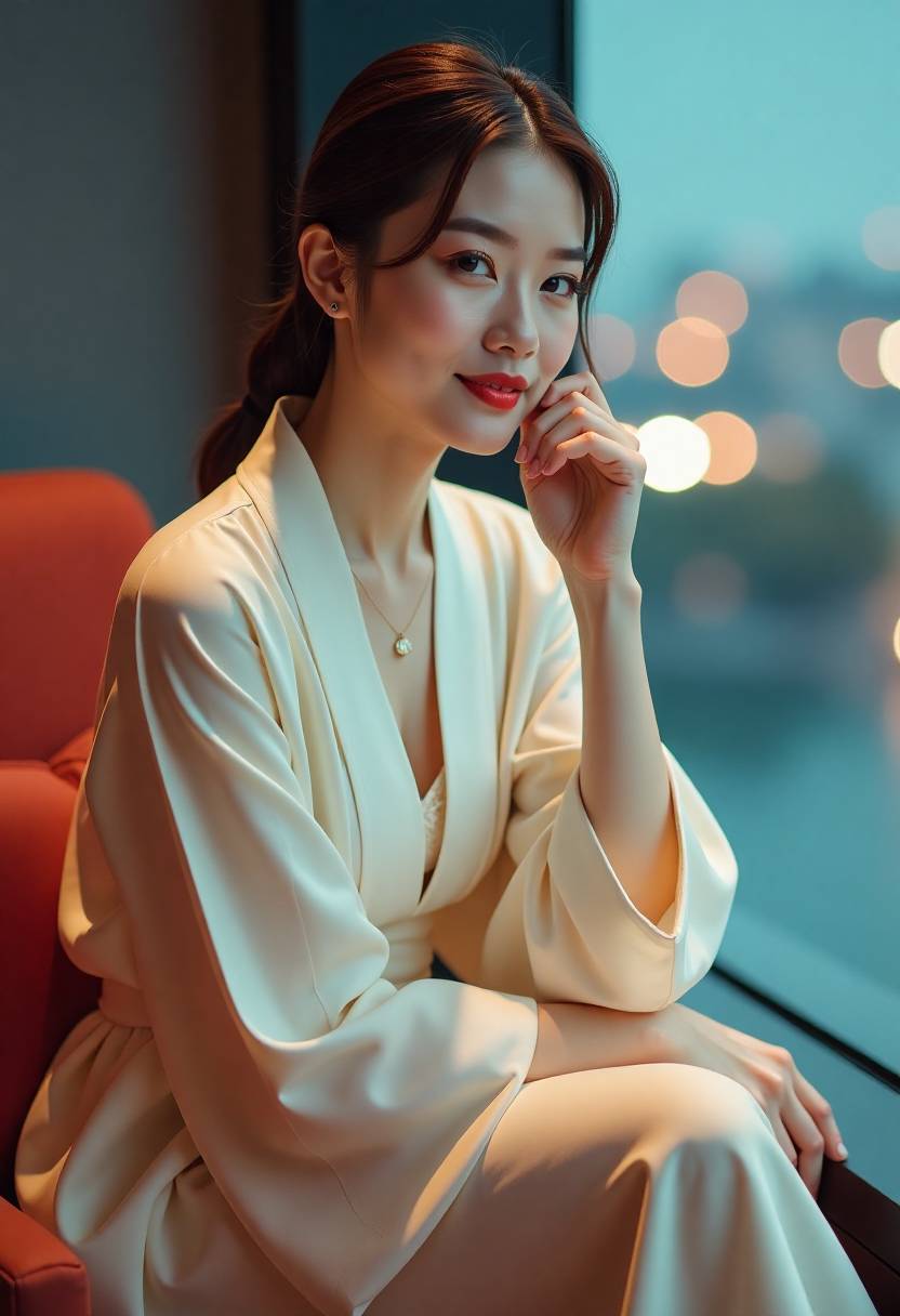 颗粒还是磨皮海报