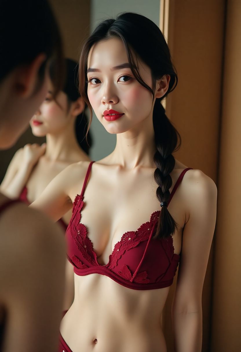 窗边的色域剧照，旧电视停在解码画面